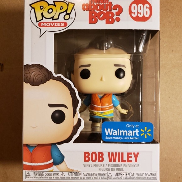 Funko Pop What About Bob? Bob Wiley #996 Walmart Exclusive - Picture 1 of 6